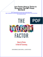 [Download pdf] The Inversion Factor How To Thrive In The Iot Economy The Mit Press Bernardi online ebook all chapter pdf 