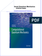 [Download pdf] Computational Quantum Mechanics Joshua Izaac online ebook all chapter pdf 