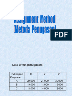 Assignment Method