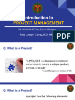 02 - BA 106 - RSD - Introduction To Project Management