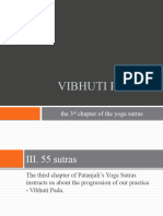 Yoga Sutras Chapter 3 Vibhuti Pada