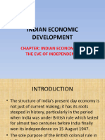 Indian Economic Development CH 1