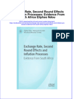 (Download PDF) Exchange Rate Second Round Effects and Inflation Processes Evidence From South Africa Eliphas Ndou Online Ebook All Chapter PDF