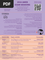 AMEB Exam Dates 2025-2026 QLD | PDF