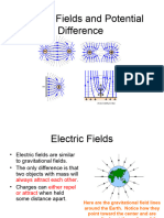 15 Electric Fields and Potential Difference