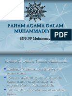 Paham Agama dalam Muhammadiyah