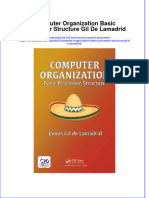 (Download PDF) Computer Organization Basic Processor Structure Gil de Lamadrid Online Ebook All Chapter PDF
