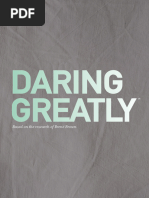 Daring Greatly Designed PDF Exercises - A4