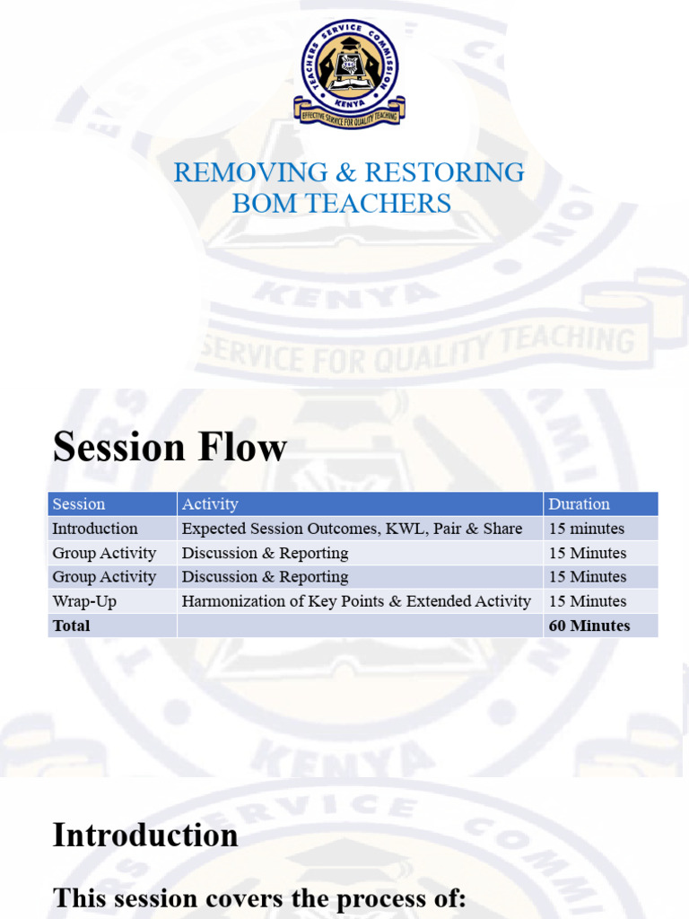 TPAD Removing and Restoring BOM Teachers | PDF | Teachers | Learning