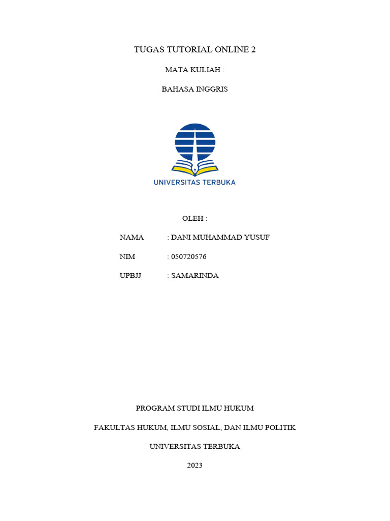 English Tutorial Task Analysis | PDF | Communication | Human Communication