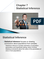 Chapter 7 - Statistical Inference