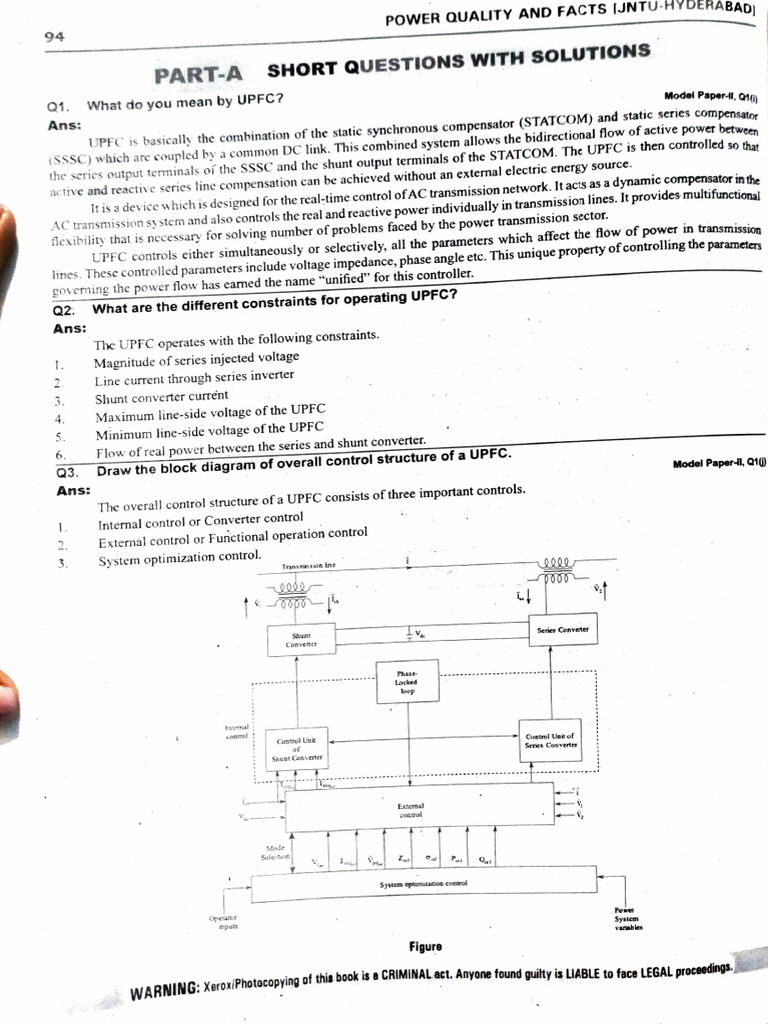 Overview of Unified Power Flow Controller | PDF | Ac Power | Electric ...