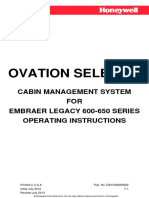 Embraer Ovation Select Operating Instruction Manual - V2.1