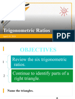 Trigonometric Ratios 2.0