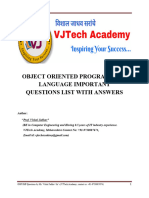 CPP IMP Questions by Vishal Sir