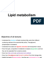 Lecture 1 Lipids Chemitsry, Digestion & Absorption Radiology and Psychology - 22-23