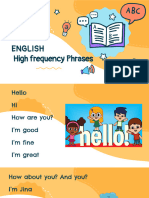 High Frequency Phrases