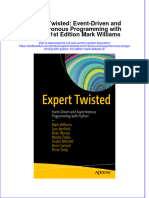 (Download PDF) Expert Twisted Event Driven and Asynchronous Programming With Python 1St Edition Mark Williams 2 Online Ebook All Chapter PDF