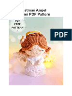 PDF Christmas Angel Amigurumi PDF Pattern