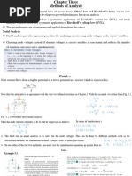 Circuit CH-3 Circuit Analysis