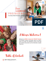 Project Booklet - Global Classroom