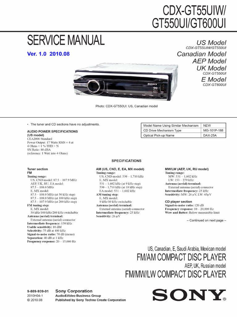 ISO-Kabel Für Autoradio SONY CDX5100 CDX5100R CDX5700 CDX-A250