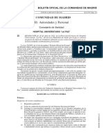 Boletín de Convocatorias Específicas Del Sermas (16 de Mayo de 2024)
