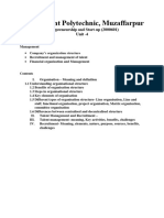 Unit-4 Managemnet - Organisational Structure (AutoRecovered)
