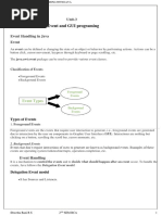 Unit 3 Event and GUI Programming (NEP)