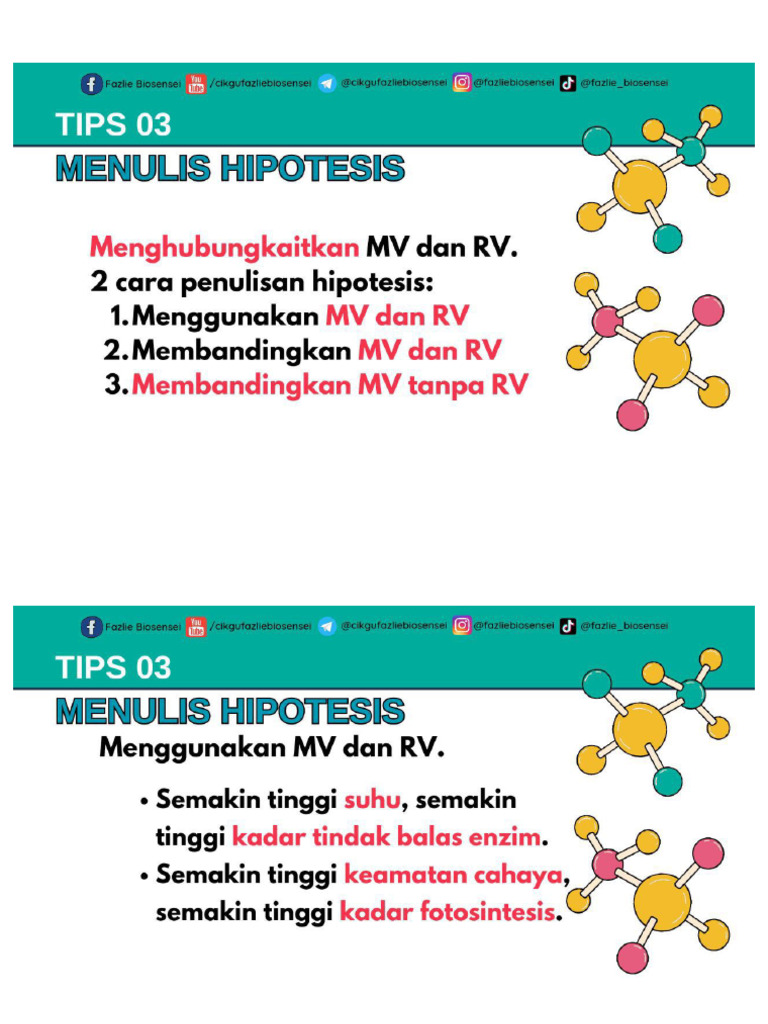 Hipotesis Sains | PDF