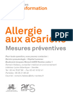 Livret-Flyer Allergies Aux Acariens (Compil)