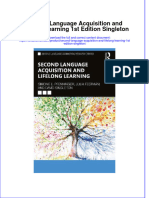[Download pdf] Second Language Acquisition And Lifelong Learning 1St Edition Singleton online ebook all chapter pdf 
