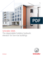 Schindler 330a Hydraulic Elevator Brochure