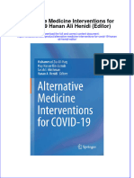 (Download PDF) Alternative Medicine Interventions For Covid 19 Hanan Ali Henidi Editor Online Ebook All Chapter PDF