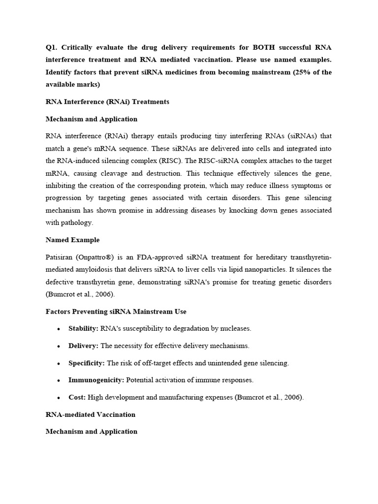 Chem pdf small interfering rna rna interference