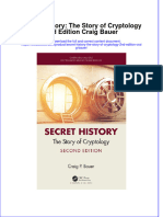 [Download pdf] Secret History The Story Of Cryptology 2Nd Edition Craig Bauer online ebook all chapter pdf 