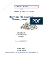 Human Resource Managment
