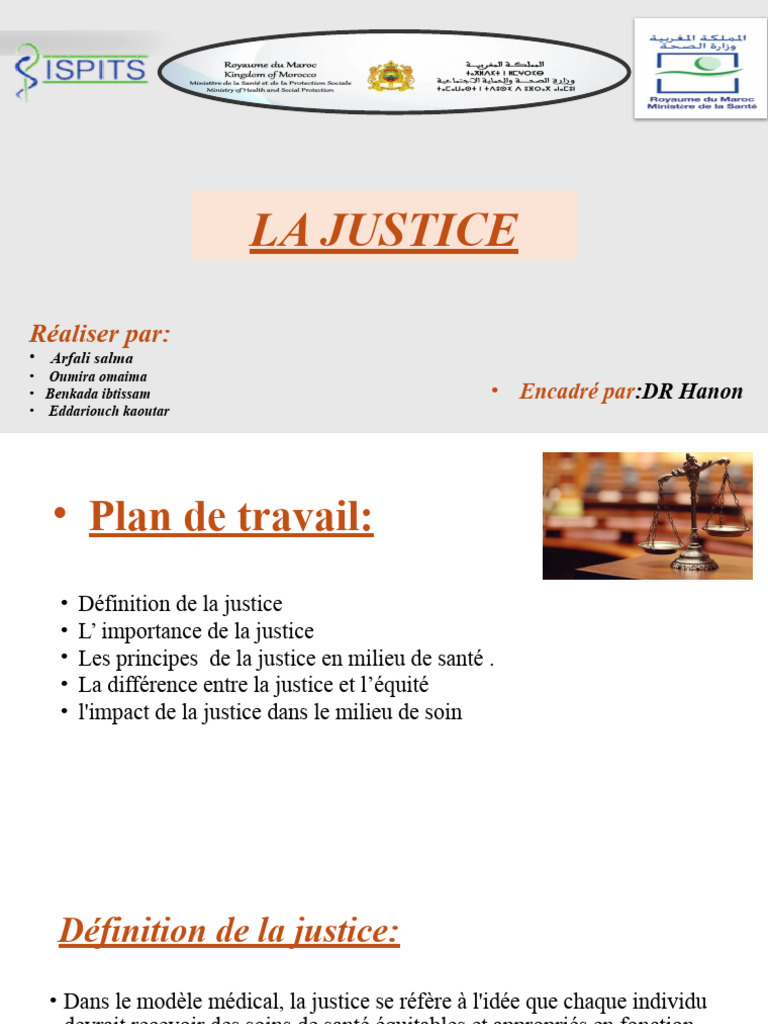 Justice et Équité en Santé | PDF | Justice | Crime et violence
