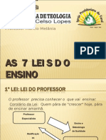 As 7 Leis Do Ensino