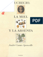 COMTE-SPONVILE, André, Lucrecio - La Miel y La Absenta