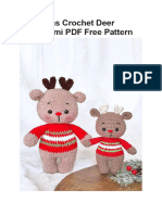 Christmas-Crochet-Deer-Amigurumi-PDF-Free-Pattern