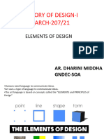 ELEMENTS OF DESIGN Tod.