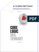 [Download pdf] Core Logic 1St Edition Neil Tennant online ebook all chapter pdf 