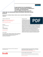 L'evaluation Des Capacités Parentales Lors de Mlatraitances Aupres de Jeunes Enfants 0-5 Ans