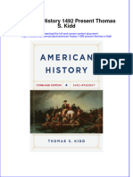 (Download PDF) American History 1492 Present Thomas S Kidd Online Ebook All Chapter PDF