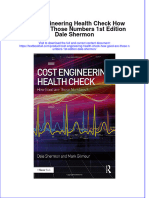 [Download pdf] Cost Engineering Health Check How Good Are Those Numbers 1St Edition Dale Shermon online ebook all chapter pdf 