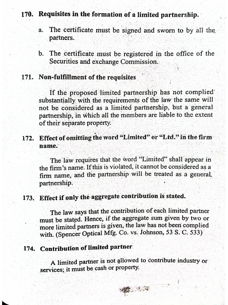 Week+8-9 Liquidation+&+Limited+Partnership | PDF