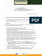 Orientações para o preenchimento da Declaração de Óbito no contexto da COVID-19 - Brasilia, 04 de maio de 2020 (1) (1)