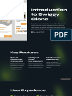 Introduction To Swiggy Clone