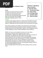 Farewell Script | PDF | Self-Improvement